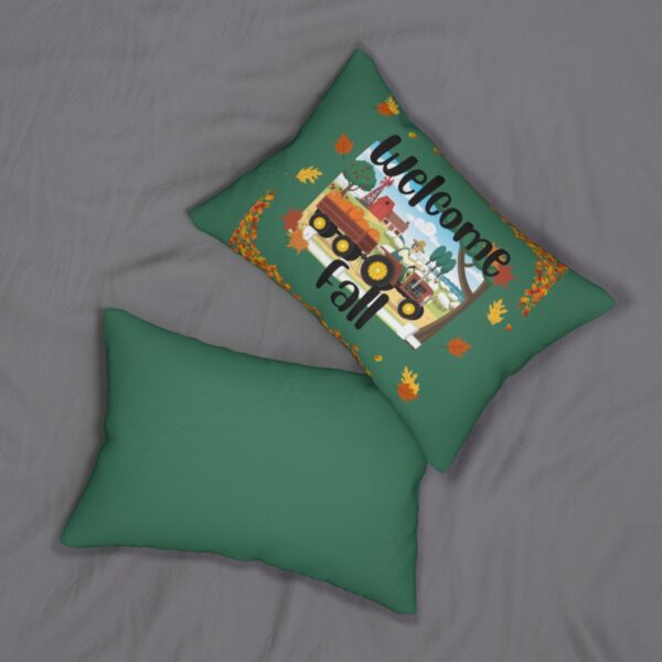 Welcome Fall! Spun Polyester Lumbar Pillow - Image 4