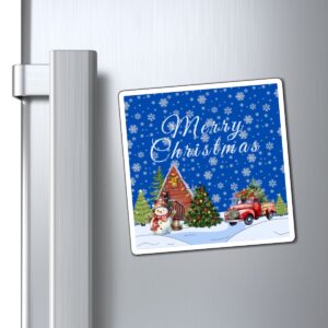 Country Christmas Magnet