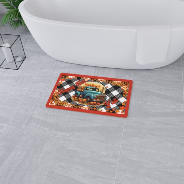 Happy Fall Y'all Floor Mat - Orange Background - Image 7