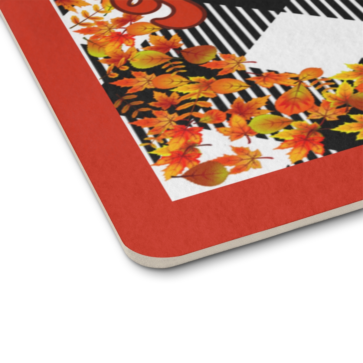 Happy Fall Y'all Floor Mat - Orange Background - Image 8